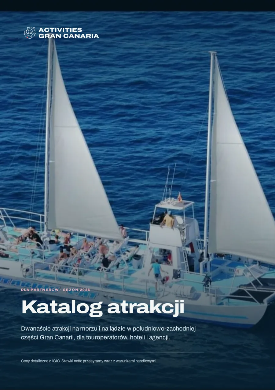 Okładka katalogu atrakcji 2026