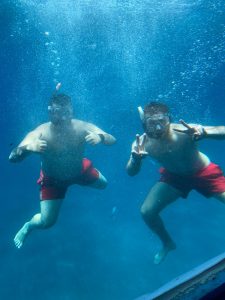 glass bottom catamaran